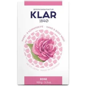 100g KLAR Hand- & Körperseife ROSE