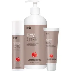 775ml basler Wintertraum Set 3-teilig (Shampoo & Shower 500ml + Duschschaum 150ml + Handcreme 125ml)