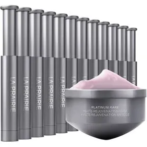 28.4ml La Prairie Platinum Rare Haute-Rejuvenation Replenishment Mask Refill Set (Mask 20ml + Ampulle 12 x 0,7ml)