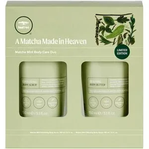 300ml Paul Mitchell Tea Tree Matcha Mint Body Care Duo (Butter 150ml + Scrub 150ml)
