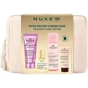 105ml NUXE Essentials Reisegrößen (Reinigungswasser 50ml + Shampoo 30ml + Oil 10ml + Handcreme 15ml)