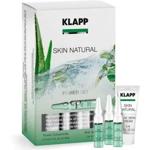 9ml KLAPP SKIN NATURAL Power Set (Cream 3ml + Ampulle 3 x 2ml)