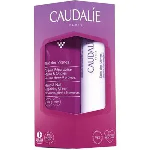 CAUDALIE Thé des Vignes Hand & Lippen Duo (Handcreme 30ml + Lippenpflege 4,5g)