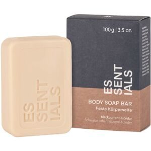 MÜHLE ESSENTIALS Feste Körperseife Schwarze Johannisbeere & Zeder 100 g