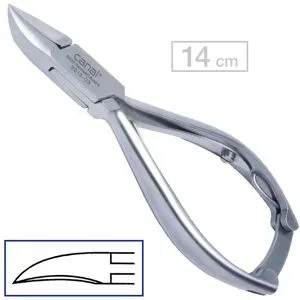 Canal Nagelzange rostfrei 14 cm