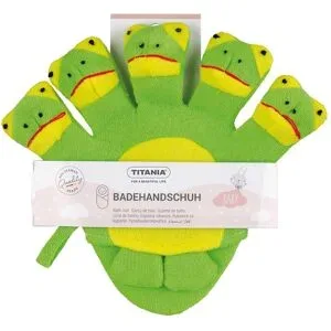 Titania Kinderwaschhandschuh Frosch