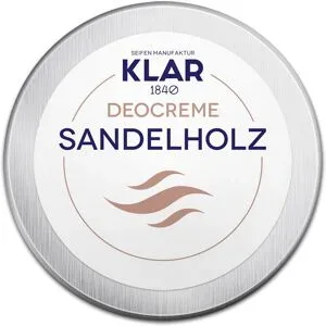 65g KLAR Deocreme Sandelholz