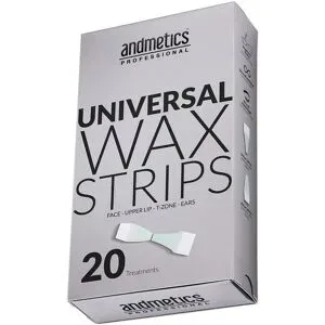 20 Stück andmetics professional Universal Wax Strips