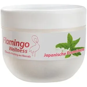 350g Flamingo Wellness Duschpeeling Meersalz