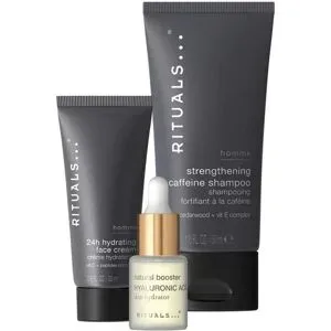 76.5ml RITUALS HOMME Skin Care Set - Daily Routine (Shampoo 50ml + Booster 6,5ml + Gesichtscreme 20ml)