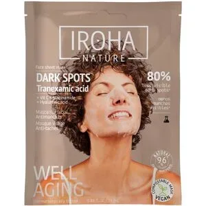 25ml IROHA nature Dark Spots Tranexamic Acid Face Sheet Mask (1 Stück)