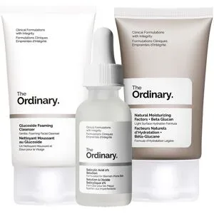 110ml The Ordinary The Clear Set (Cleanser 50ml + Serum 30ml + Gel-Creme 30ml)