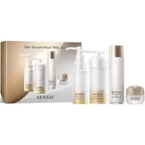 SENSAI Saho Skincare Ritual Trial Set (Cleansing Milk 30ml + Mousse Wash 50ml + Essence-in-Lotion 60ml + Cream 9ml)