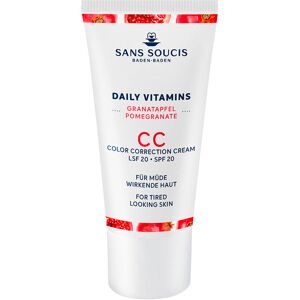 SANS SOUCIS DAILY VITAMINS CC Color Correction Cream LSF 20 Anti-Müdigkeit 30 ml