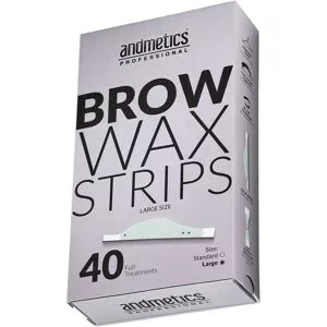 40 Stück andmetics professional Brow Wax Strips Large