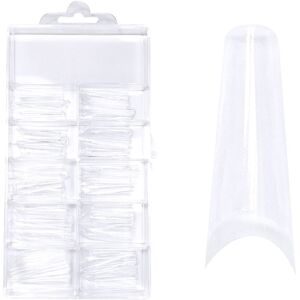 Juliana Nails Tipbox Coffin Clear, 100 Stück