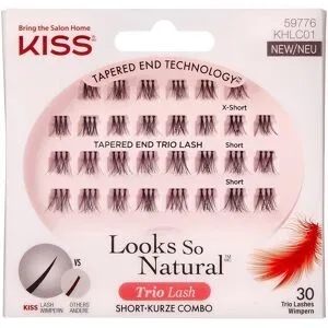 Kiss Haute Couture Trio Lashes - Short (30 Stück)