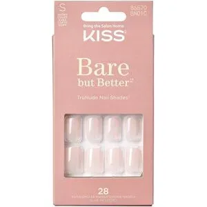 Kiss Bare-But-Better Nails - Nudies (28 Stück)