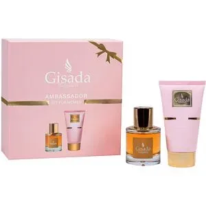 150ml Gisada Ambassador For Women Set (EdP 50ml + Shower Gel 100ml)