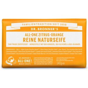 DR. BRONNER'S REINE NATURSEIFE Zitrus-Orange 140 g