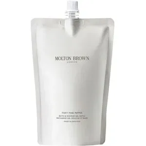 400ml MOLTON BROWN Fiery Pink Pepper Bath & Shower Gel Refill