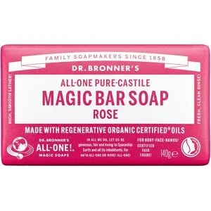 140g DR. BRONNER'S MAGIC BAR SOAP Rose