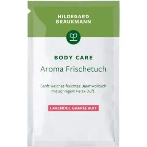 10 Stück Hildegard Braukmann BODY CARE Aroma Frischetücher Lavendel Grapefruit