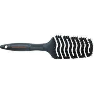 Hercules Sägemann Flexible Vent Brush Schwarz Breit (9147)