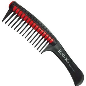 Hercules Sägemann Roll-Ka Durchziehkamm Schwarz/Rot (79400)