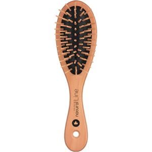 Fripac-Medis Ahorn natural Line Bürste 7-reihig, oval