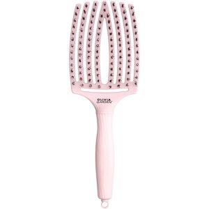 Olivia Garden Fingerbrush Combo Pastel Pink L, 8-reihig