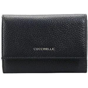 Coccinelle Geldbörse METALLIC SOFT dunkelblau Damen