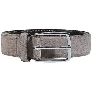 CONDOR Ledergürtel  grau   85 Herren