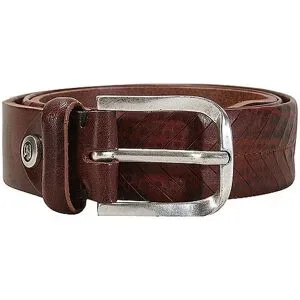 B.BELT Ledergürtel braun   80 Herren