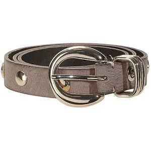 B.BELT Ledergürtel  grau   95 damen