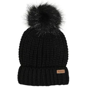 BARBOUR Mütze - Haube SALTBURN schwarz   ONE SIZE Damen