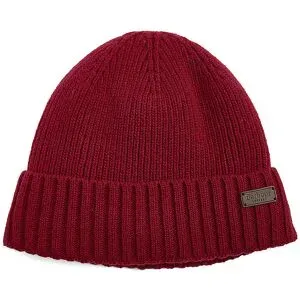 BARBOUR Mütze - Haube CARLTON rot Herren
