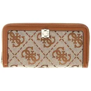 Guess Geldbörse AUDREY Large  braun Damen