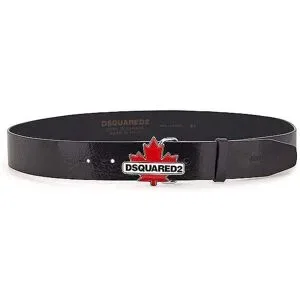 DSQUARED2 Ledergürtel  schwarz   85 Herren