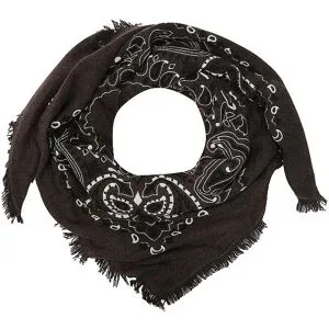 KUJTEN Kaschmirschal - Bandana HACHIKO  braun Damen