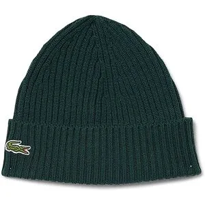 LACOSTE Mütze - Beanie dunkelgrün   ONE SIZE Herren
