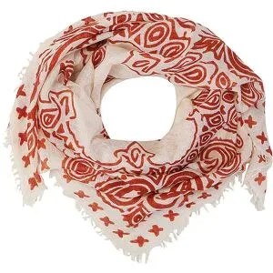 MOULETA Kaschmirtuch orange Damen