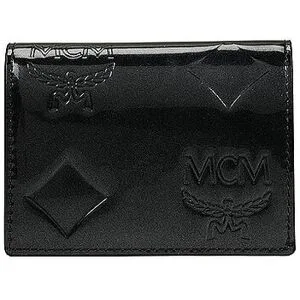 MCM Geldbörse AREN Mini schwarz damen