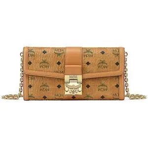 MCM Geldbörse TRACY Large braun damen