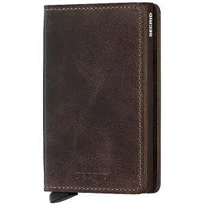 SECRID Geldbörse - Slimwallet Vintage chocolate braun Damen