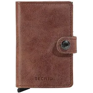 SECRID Geldbörse - Miniwallet Vintage cognac-brown camel Damen