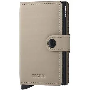 SECRID Geldbörse - Miniwallet Matte desert creme damen
