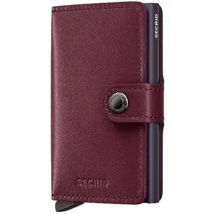 SECRID Geldbörse - Miniwallet Original cranberry dunkelrot Damen