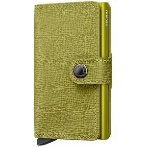 SECRID Geldbörse - Miniwallet Crisple lime grün Damen