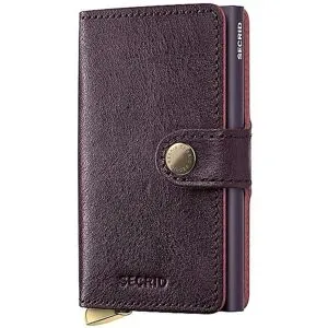 SECRID Geldbörse - Miniwallet Premium bordeaux dunkelrot damen
